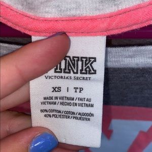 PINK mid-sleeve shirt